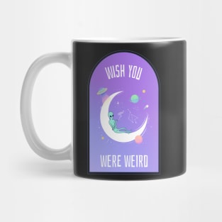 Wish you were weird alien Mug